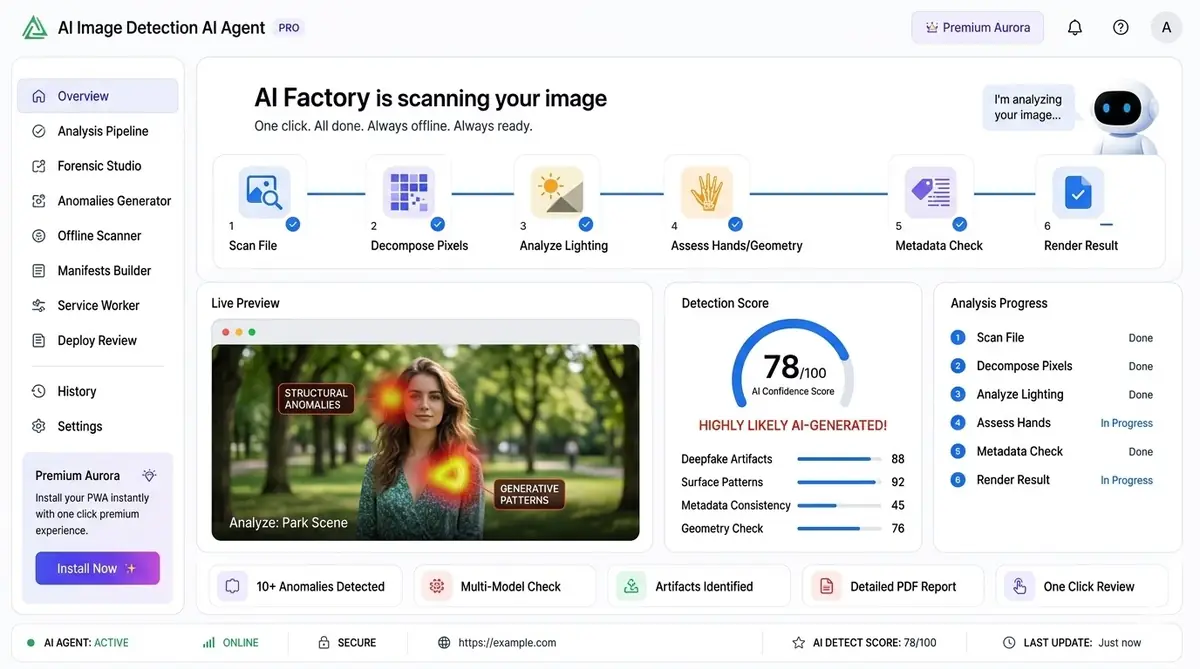 AI equity calculator — example of the AI finance dashboard software